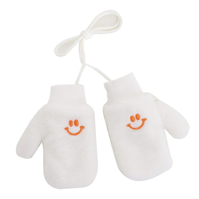Guantes térmicos infantiles de felpa para invierno con forro polar MFZFUKR CPB-US-XD1325-4