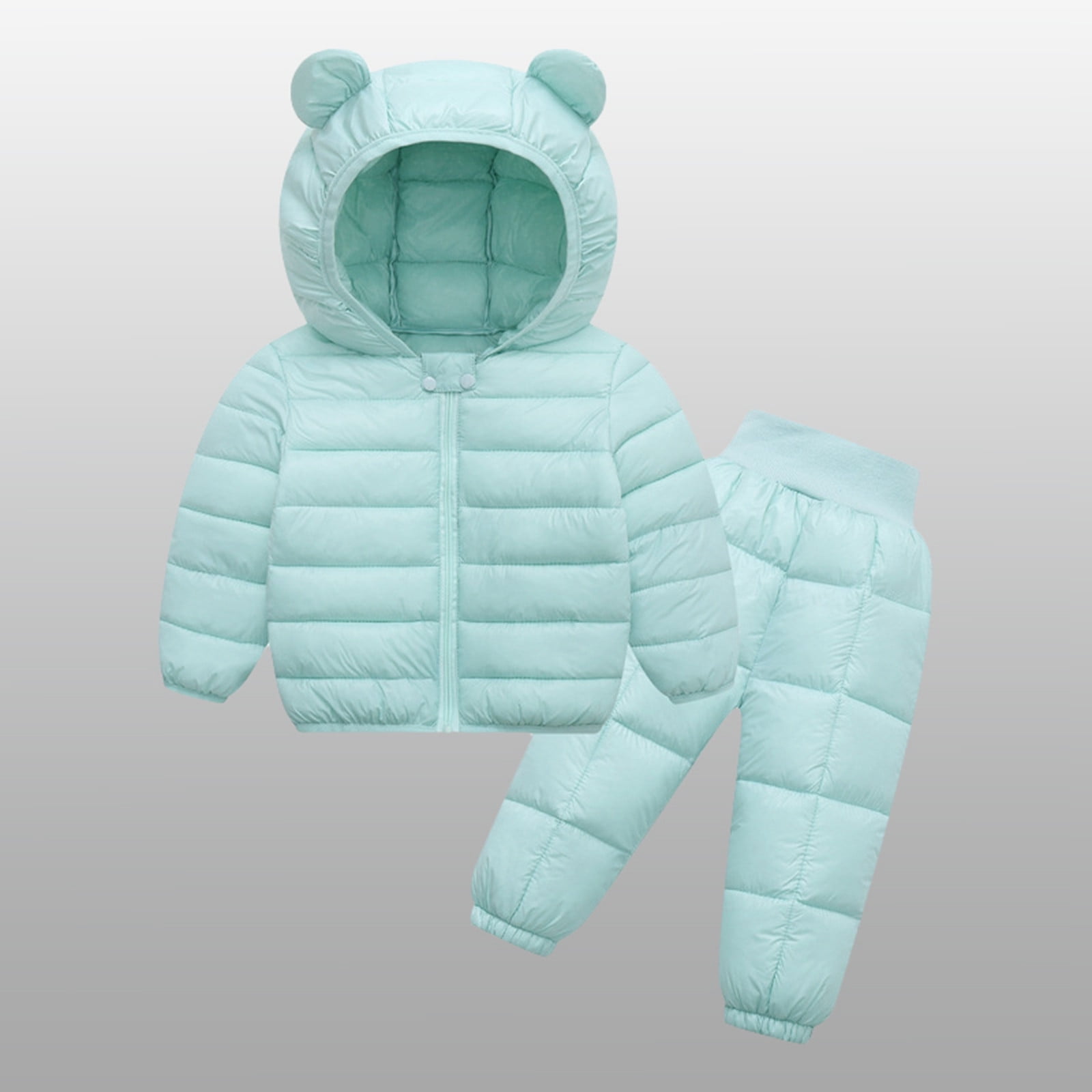 Toddler Girls Outfits Casual Outfits New Cotton Padded Lightweight Suit Baby Baby Autumn And Winter Coat Jacket Fall Girls Clothings 2 Years-3 Years