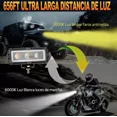 thumbnail image 4 of Par Faros Barras Lupas Led Hi/lo Beam Ojos Ángel 4x4 Moto, 4 of 5
