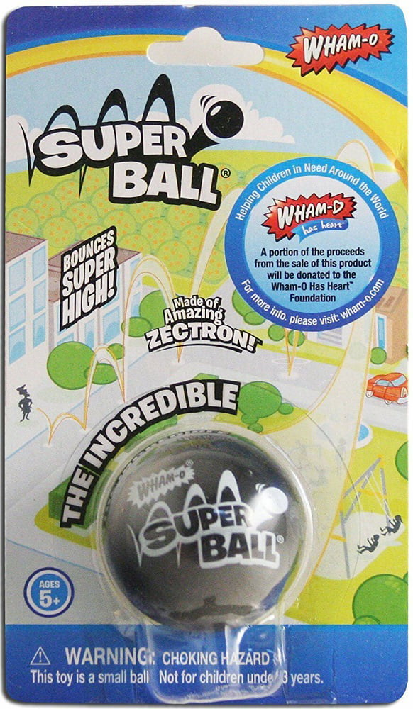 WHAM-O Original SUPERBALL Super BOuNciNg Ball Retro Toy 1.67" Classic Size WHAMO 