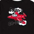 thumbnail image 4 of Inktastic Daddys Co-Pilot for fathers day Boys or Girls Long Sleeve Toddler T-Shirt, 4 of 5