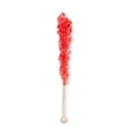 thumbnail image 2 of Red Rock Candy Sticks, Red Strawberry Sugar Flavor, 24 Pack, Bulk Individually Wrapped Edible Crystal Sticks for Party Favors, Weddings, Bridal and Baby Showers, By Dr. Variety, 2 of 7