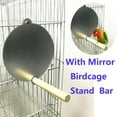 thumbnail image 1 of Fiudx Juguete para Pájaros, Espejo Colgante Colorido, Palo de Madera para Moler Las Patas, Divertido Juguete para Trepar, para Pájaros Pequeños y Medianos, Loros, Miná y Zorzal, Fácil de Instalar, Ta, 1 of 6