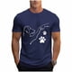 thumbnail image 2 of Tops para hombre, blusas y camisas de cuello redondo y manga corta para hombre, blusas casuales de cuello redondo con estampado de moda para hombre, blusas de cuello redondo y manga corta, camisas par, 2 of 6