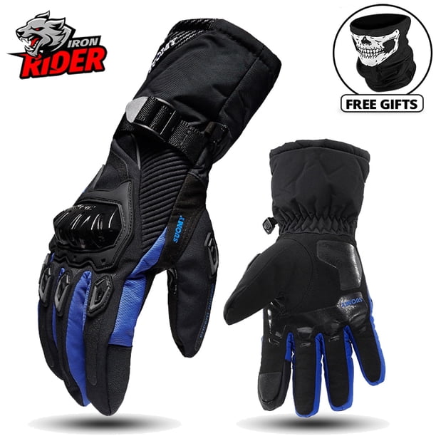 Guantes de Moto a prueba de viento, Guantes impermeables para Moto para hombre, Guantes para montar en Moto, Guantes de Motocross con pantalla táctil para invierno Tan Jianjun unisex