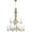Aged Brass, variant on Quorum Lighting - Rossington - Twelve Light Chandelier in Quorum Home Collection