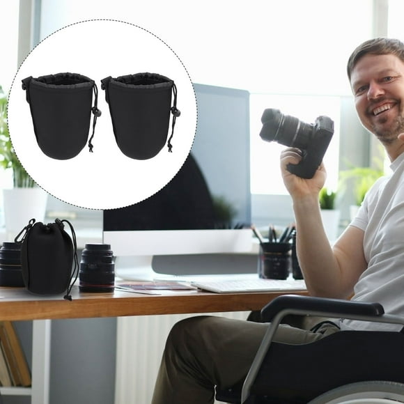 NUOLUX 2Ud Para De Cámara Dslr Neopreno Con Aislamiento Y Amortiguación