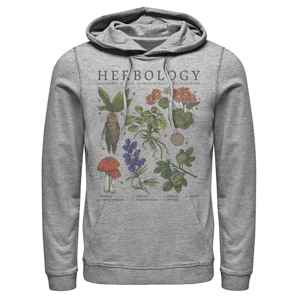 harry potter herbology hoodie sweatshirt