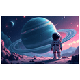 thumbnail image 3 of Outer Space Planets Pattern Cosmic Themed Space Exploration Galaxy Backdrop Banner Kids Party Supplies Photography Props Decorations Astronomy Event, 3 of 4