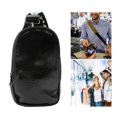 thumbnail image 4 of Bolso de Pecho para Mujer Bandolera de Cuero PU Bandolera de una Sola Correa para Senderismo Al Aire Libre Compras Deportes ANGGREK  Otros, 4 of 8