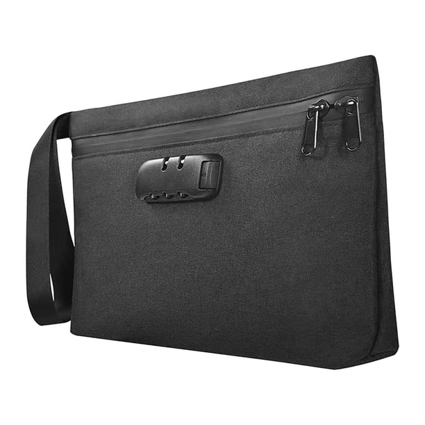 Bolsa Para Almacenamiento De Viaje, Bolsa Duradera A Prueba De Olores Con Cremallera Para Depósitos Bancarios