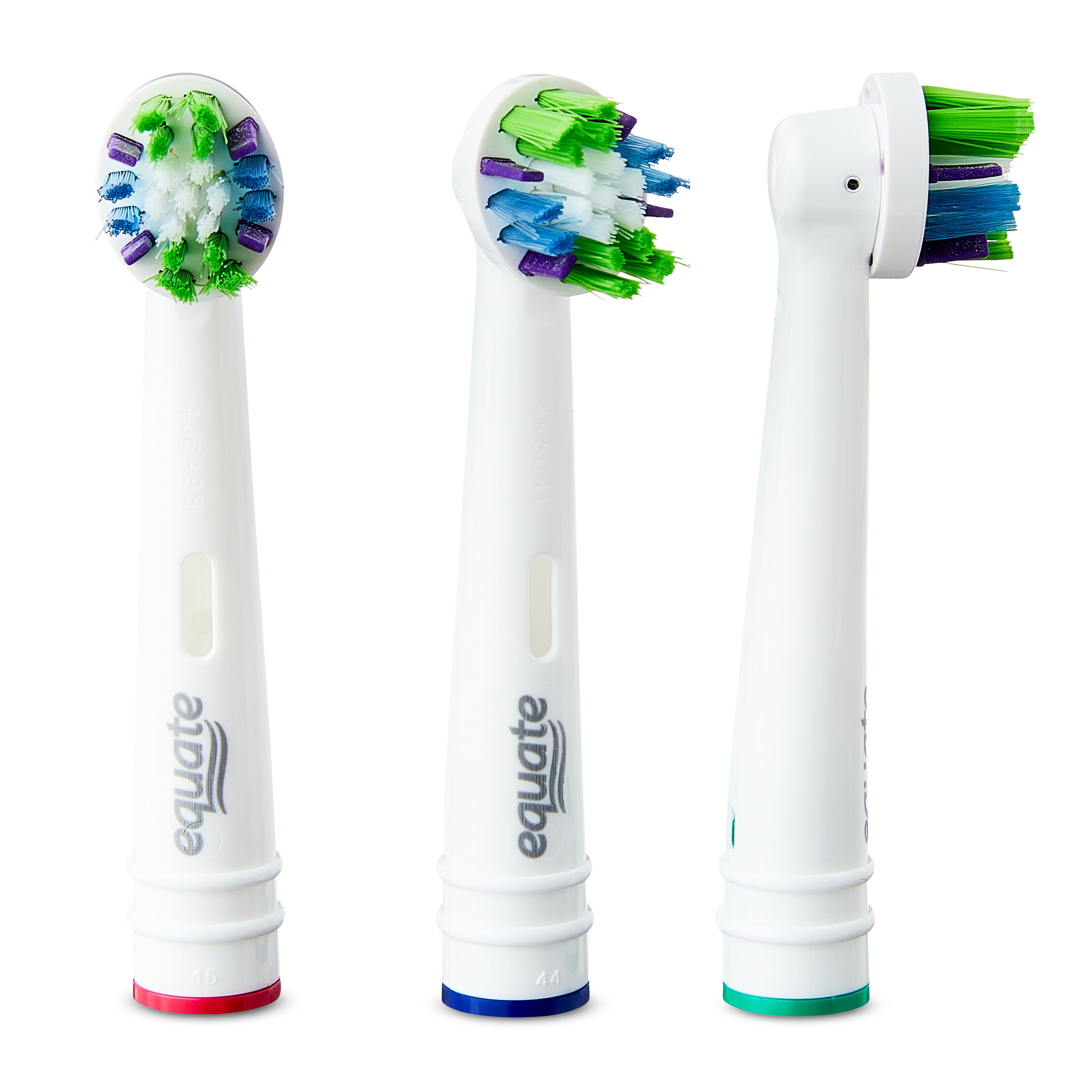 Equate EasyFlex Flossing Replacement Brush Heads, Replace-Me Bristles, 8 Count