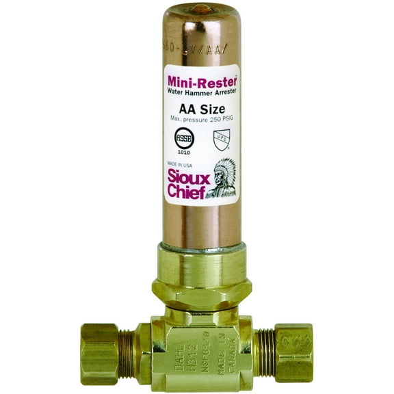 Sioux Chief 660-GTC1 3/8 Mini-Rester Water Hammer Arrester
