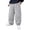 25P-Grey, variant on ZXLBBD Boys Jogger Pants Winter Thermal Sweatpants with Elastic Waistband Solid Color for Casual Sports Durable Loose School Wear
