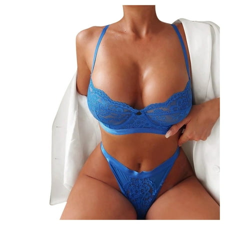 

Knosfe Women s Soft Briefs Low Waisted Solid Color Panties See Through Breathable Underwear Plus Size Lingerie Set XXXL