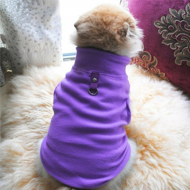 EIMELI Final Clearance! Dog Coat Clothes Dog Coat Cold Weather Fleece Vest Soft and Warm Dog Jacket Fit for Small Medium Extra Large Size Dog Puppy Pet