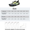 thumbnail image 1 of Zapatos Acuáticos Zapatos acuáticos antideslizantes, zapatos de agua transpirables para mujeres y hombres (verde fluorescente 36) Hugtrwg  Para Estrenar, 1 of 9