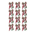 thumbnail image 2 of Yanzu3 Christmas Hair Accessories - Holiday Hair Clips, Roll Bow Hair Clips, Head Decorations for Christmas, Essential Hair Clips for Party and Festival, 2 of 6