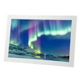thumbnail image 1 of Digital Picture Frame ABS Photo Display Touch Screen HD 17in Smart Digital Picture Frame With Remote Control 100-240V For Home White, 1 of 8