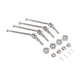 thumbnail image 5 of Eje de transmisión CVD 1:16, accesorios para coche RC, piezas de actualización para coche de juguete ligero plata, 5 of 9