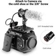 thumbnail image 4 of SMALLRIG Microphone Shock Mount with Cold Shoe for Camera 1859, 4 of 5