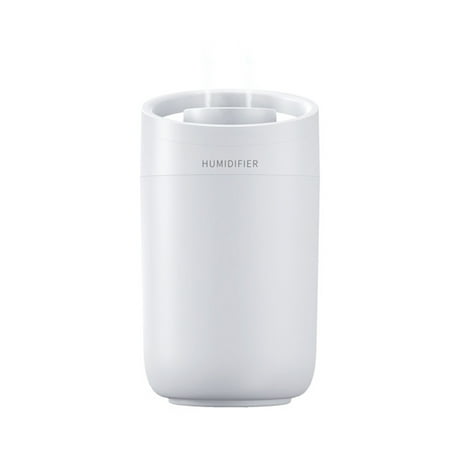 

3L Mist Humidifier Diffuser Dual Mists Quiet Humidifier Top Filling Cool Mist Essential Oil Diffuser Auto Shut-Off Humidifier for Bedroom USB Powered Home Humidifier