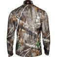 thumbnail image 2 of Rocky Camo Fleece Zip Shirt, 2 of 4
