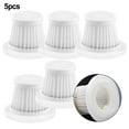 5Pcs Replacement Filter Washable Reusable Car Vacuum Cleaner