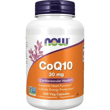 CoQ10 30 mg By Now Foods - 240 Vcaps