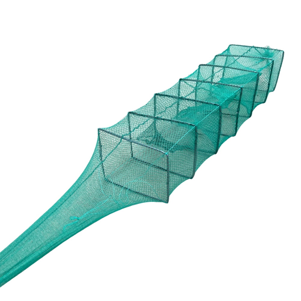 Smrinog Portable Fishing Net Lobster Cage Foldable Crab Fish Catcher