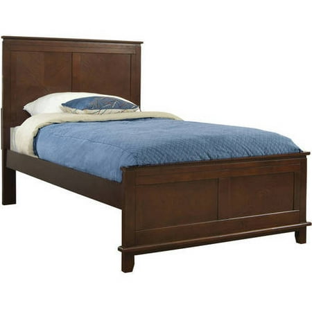 Bailey Twin Panel Bed, Mission Oak