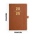 thumbnail image 4 of sruoe A5 Thick Notepad, Journal Notebook, Leather Journals Notebook, Spiral Trip Planner Note Book, Portable Notepad, Peper Book for Student Holiday Gifts, Paper, 4 of 7