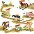 thumbnail image 2 of Juguete educativo Zippytots de Farm Animal Toys, 6 unidades, para niños de 3 a 5 años, 2 of 7
