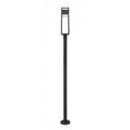 thumbnail image 4 of Z Lite 585PHBR-567P-BK-LED 101 in. Barwick LED Black Outdoor Post Mounted Fixture, 4 of 4