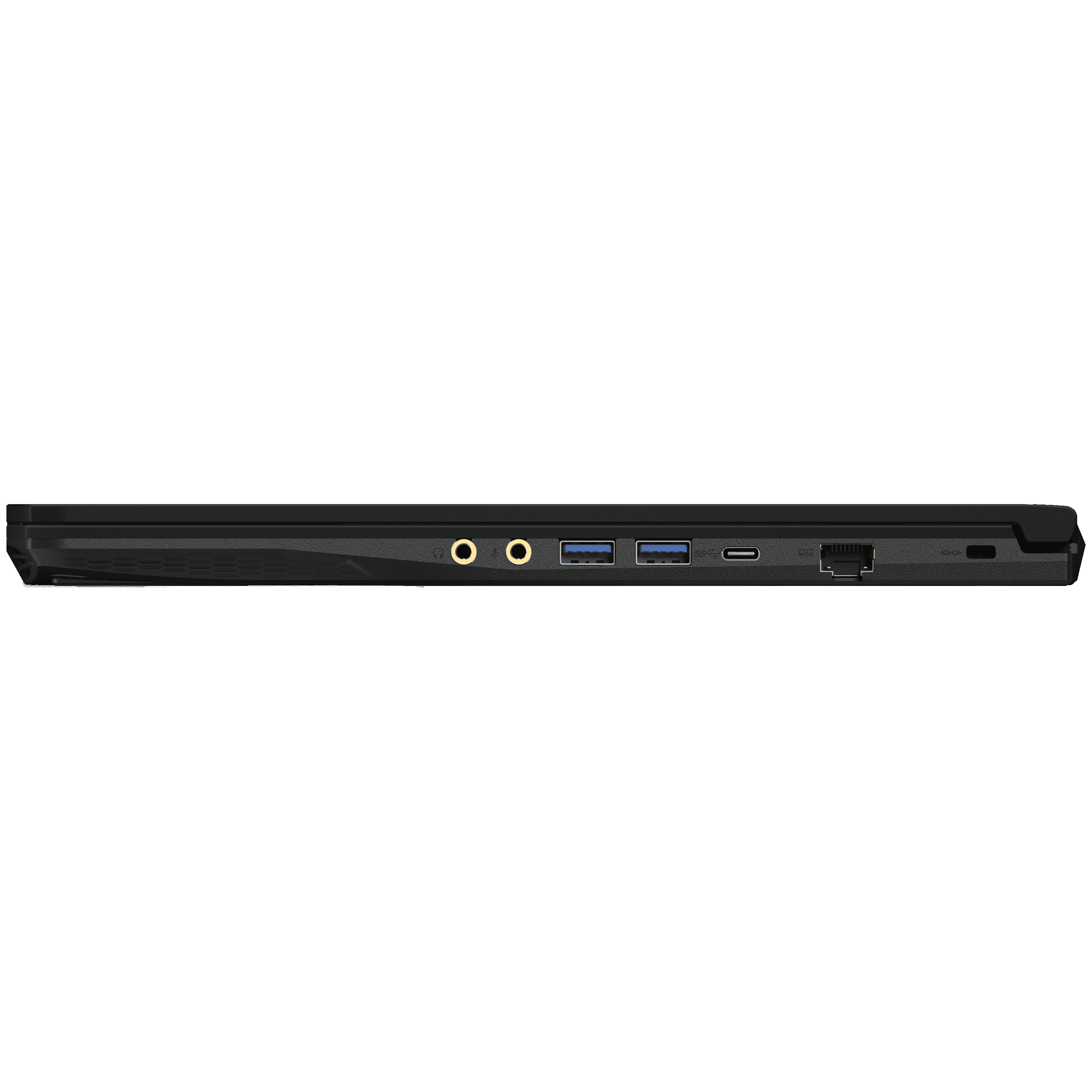 MSI GF63 Thin Gaming Laptop, 15.6" FHD Display, Intel Core i5-10300H, NVIDIA GeForce GTX 1650 MaxQ, 8GB DDR4, 256GB NVMe SSD, Black, Windows 10 - GF63222 - image 3 of 5