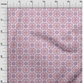 thumbnail image 2 of oneOone Polyester Lycra Dusty Purple Fabric Artistic Flower & Shapes Geometric Diy Clothing Quilting Fabric Print Fabric By Yard 56 Inch Wide, 2 of 4