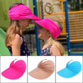 thumbnail image 4 of Esho Little Girls Sports Beach Sun Hats Visor Cap Kids Summer Baseball Caps Wide Brim Sunhats 1-9T, 4 of 6
