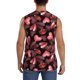 thumbnail image 4 of Balery Ladybugs and Red Hearts Camisetas sin mangas para hombre, absorbe la humedad y protege contra el mal olor.-Small, 4 of 7
