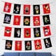 thumbnail image 4 of Bandera De La Máscara De La Ópera De Beijing Poliéster Beijing Opera Máscara Decoración Banderas Dibujos animados coloridos para habitaciones de hotel (B) Hugtrwg Libre de BPA, 4 of 6