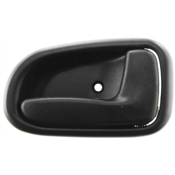 Interior Door Handle Compatible with 1993-1997 Toyota Corolla Front or Rear, Right Passenger Black