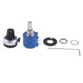 thumbnail image 2 of LOVIVER Potentiomètre Multitour Réglable 3590S-2-103L 20K Ohm avec Bouton Rotatif du Cadran, 2 of 8