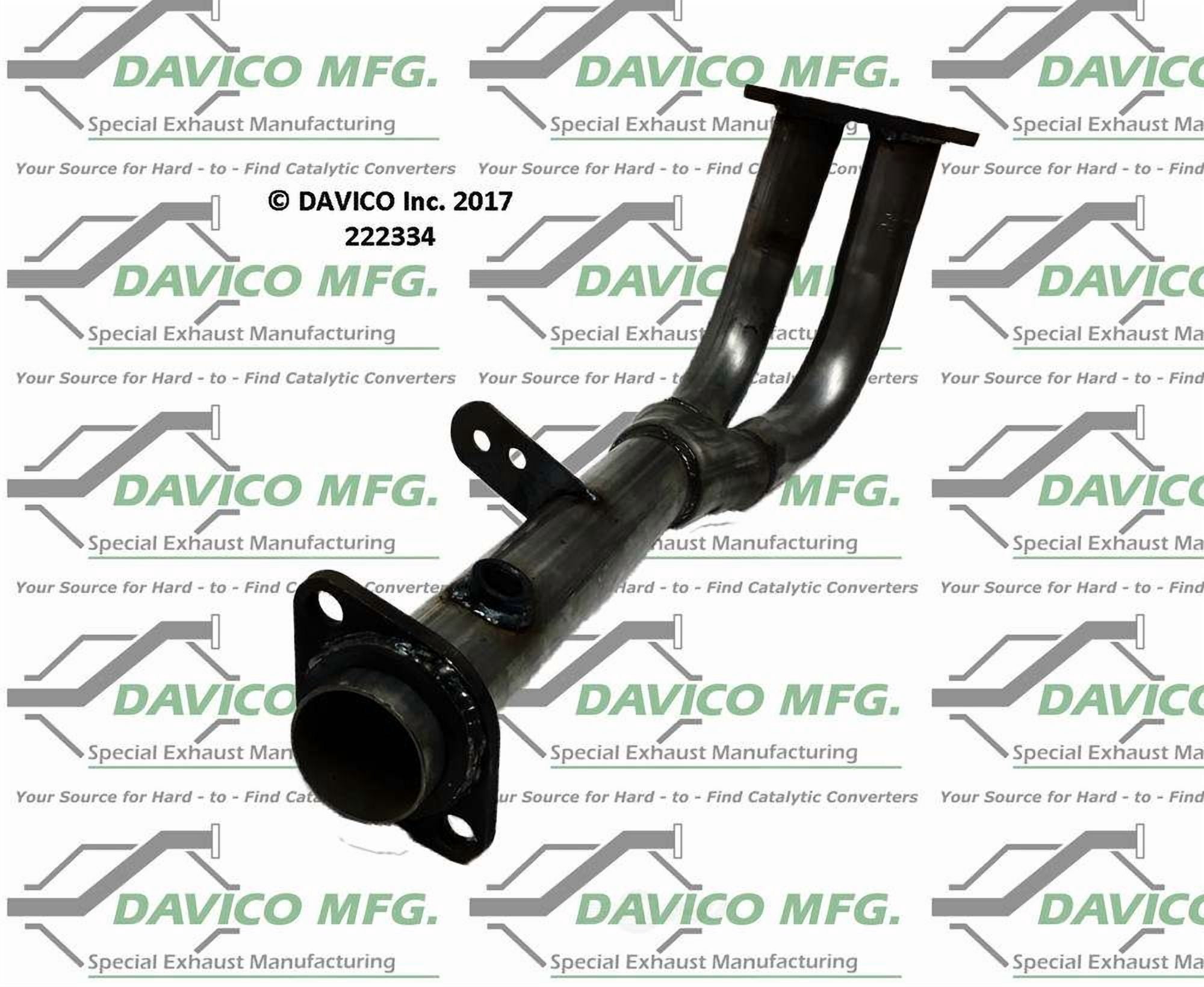Davico Mfg 222334 Prebent Exhaust Pipe