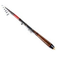 thumbnail image 1 of Yeacher 2.1M 6.89FT Telescopic Fishing Rod Travel Spinning Lure Rod Raft Pole Carbon Fiber, 1 of 7
