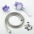 thumbnail image 6 of KAIYING Hippie Children's Bath Shower Head, Children's Handheld Shower Heads with Hose and Diverter, Bath Toys, Cartoon Shower Head Kids Bath Bathing Accessories, 6 of 6