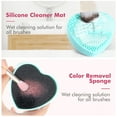 thumbnail image 3 of Xkln Makeup Brush Cleaner Set, 2*3.4 fl.oz,with Cleaning Mat, 3 of 6