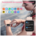 thumbnail image 5 of Reloj Smartwatch Reloj Inteligente Bluetooth Llamada Alexa Eo Safe Imports Caja Rosa, 5 of 5