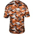 thumbnail image 3 of Badger Sport 4181 Camo Adult Tee - Orange Camo, 3 of 3