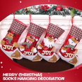 thumbnail image 3 of dajkiuy Christmas Stockings for Christmas Fireplace Hanging Stocking Tree Ornaments Gift Bag Candy Container Small Socks for Family Xmas Party Decorations, 3 of 3