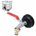 thumbnail image 1 of IBC Tank Tap 1000L with Dual Water Collection Adapter, 60mm (3/4, 1 of 5