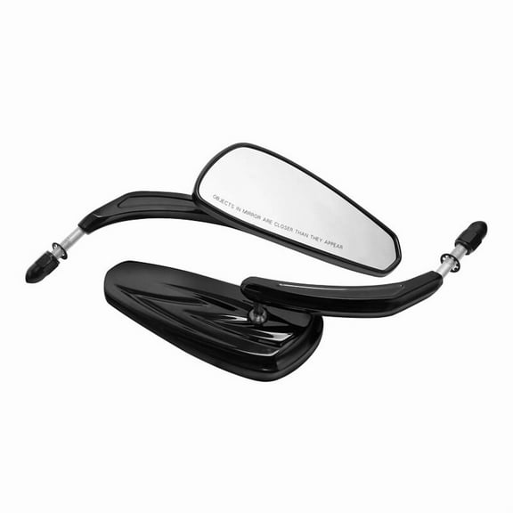 Motorcycle 8mm Rear View Mirrors Fit For Harley Touring Road King Street Glide